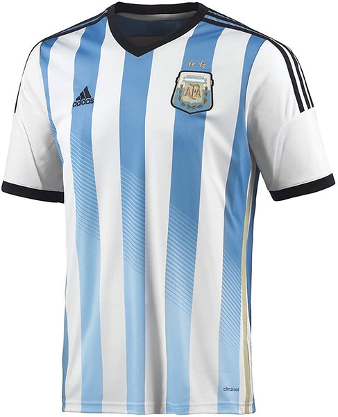 MESSI #10 ARGENTINE Home World Cup 2014 Qualifiers cheapest Official Jersey Soccer XL AFA