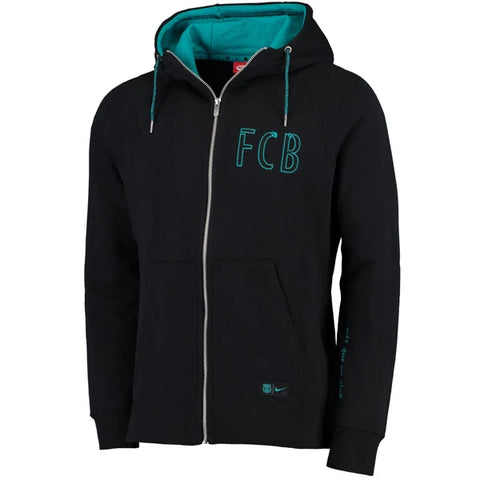 NIKE FC BARCELONA FULL ZIP HOODIE 2016/17