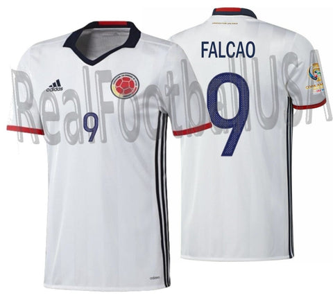 ADIDAS RADAMEL FALCAO COLOMBIA AUTHENTIC MATCH HOME JERSEY COPA AMERICA 2016 1