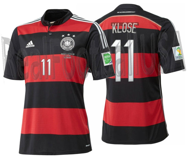 ADIDAS MIROSLAV KLOSE GERMANY AWAY JERSEY FIFA WORLD CUP 2014
