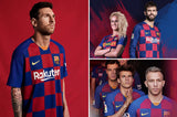 NIKE ANDRES INIESTA FC BARCELONA HOME JERSEY 2019/20 LA LIGA CHAMPIONS PATCH 4