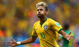 NIKE NEYMAR JR BRAZIL HOME JERSEY FIFA WORLD CUP 2014 PATCHES 4