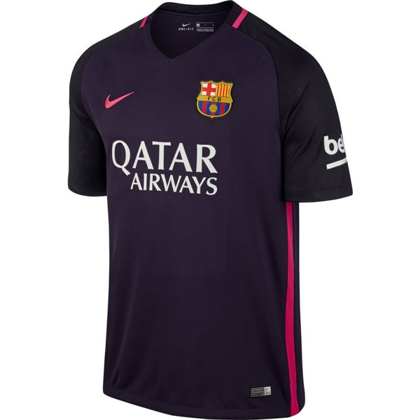 NIKE LIONEL MESSI FC BARCELONA AWAY JERSEY 2016/17 – REALFOOTBALLUSA.NET