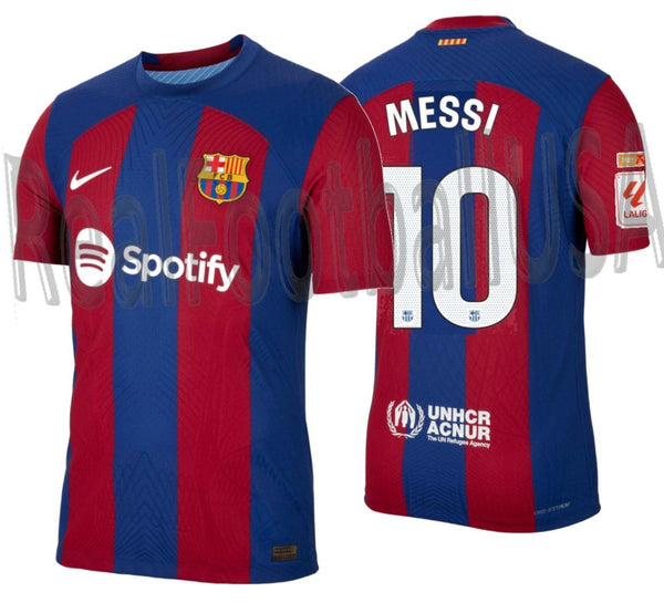 Authentic ADV fashion Barcelona Messi jersey S