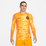 NIKE DENNIS BERGKAMP NETHERLANDS LONG SLEEVE HOME JERSEY FIFA WORLD CUP 2022 2