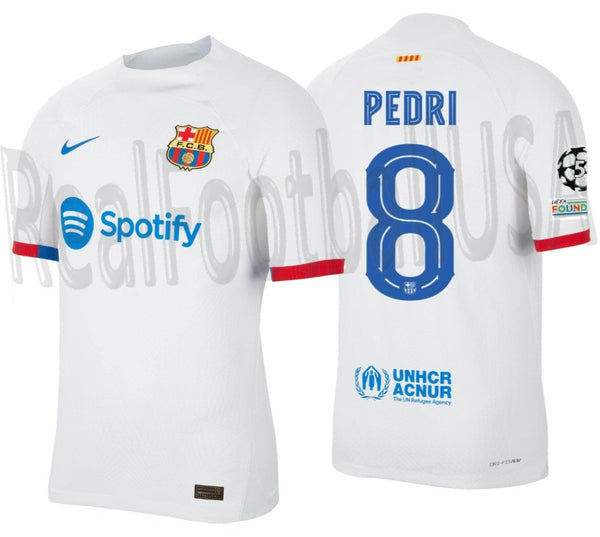 NIKE PEDRI FC BARCELONA UEFA CHAMPIONS LEAGUE ADV MATCH AWAY