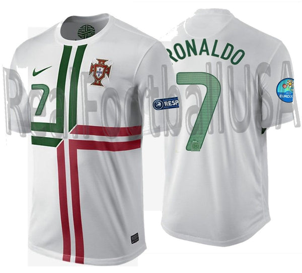 NIKE CRISTIANO RONALDO PORTUGAL AWAY JERSEY EURO 2012 REALFOOTBALLUSA.NET