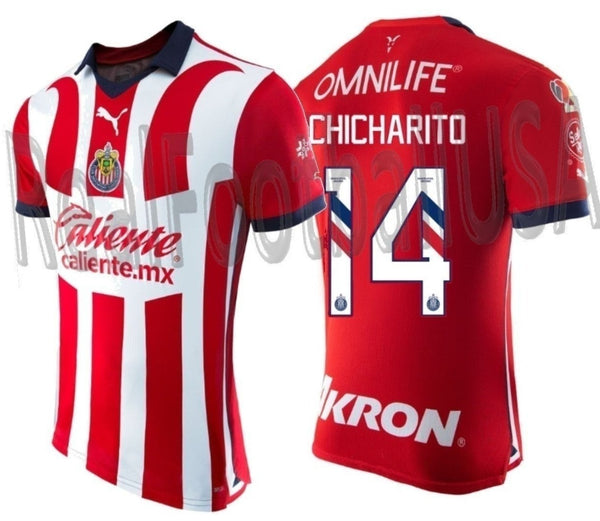 Chivas Guadalajara Mexico Junior Authentic Soccer Futbol Jersey Short Socks  L