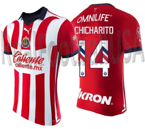 PUMA CHICHARITO CHIVAS DE GUADALAJARA HOME JERSEY 2023/24 1