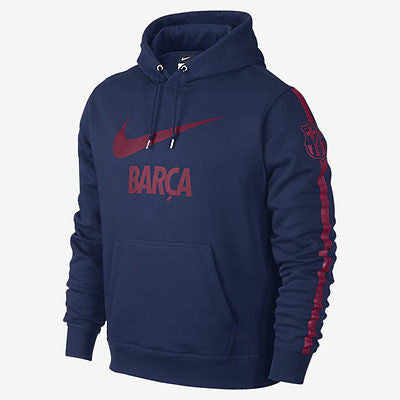 Nike blue 2024 and red hoodie