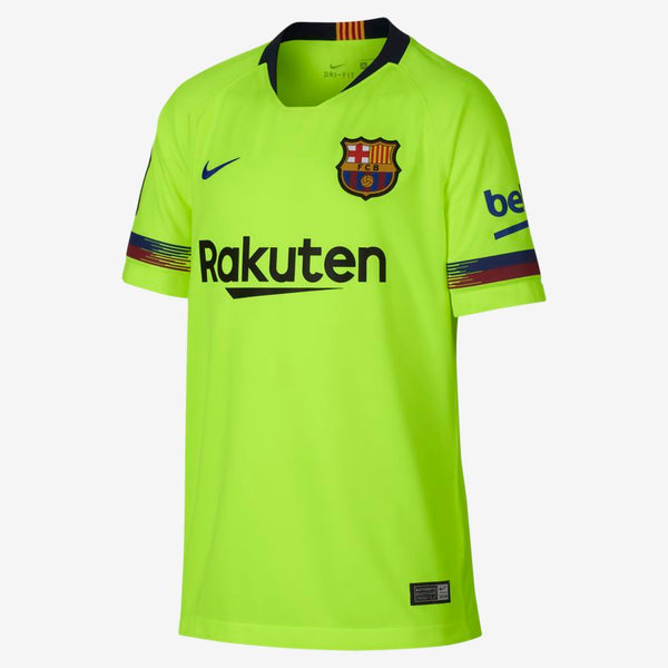 2018/19 Kids Nike Lionel Messi Barcelona Away Jersey - SoccerPro