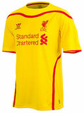 WARRIOR STEVEN GERRARD LIVERPOOL FC AWAY JERSEY 2014/15