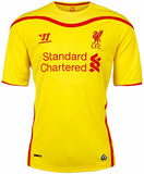 WARRIOR STEVEN GERRARD LIVERPOOL FC AWAY JERSEY 2014/15