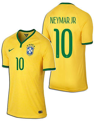 Compra Camiseta Brasil 2014-15 World Cup Home (Neymar Jr 10)