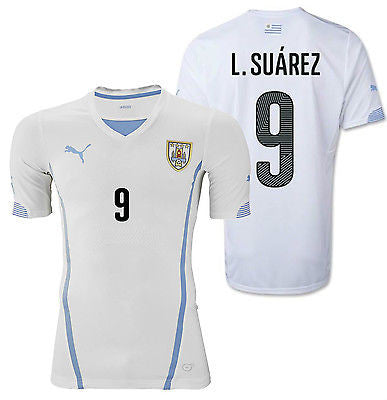 PUMA LUIS SUAREZ URUGUAY AWAY JERSEY FIFA WORLD CUP 2014 –