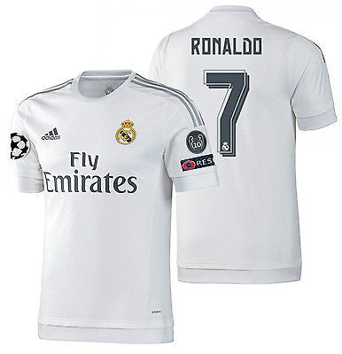 Real Madrid Black International Club Soccer Fan Apparel and