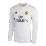 ADIDAS CRISTIANO RONALDO STYLE REAL MADRID LONG SLEEVE HOME JERSEY 2015/16 2