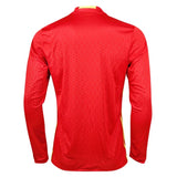 ADIDAS ANDRES INIESTA SPAIN LONG SLEEVE HOME JERSEY EURO 2016 3