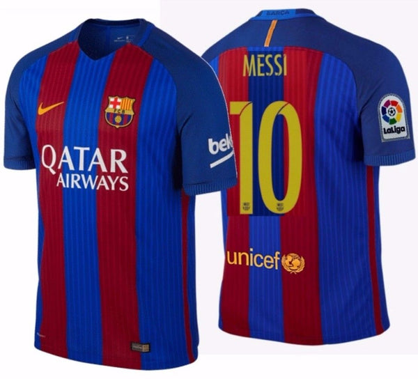 NIKE LIONEL MESSI FC BARCELONA AUTHENTIC VAPOR MATCH HOME JERSEY