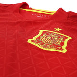 ADIDAS ANDRES INIESTA SPAIN LONG SLEEVE HOME JERSEY EURO 2016 PATCHES 5