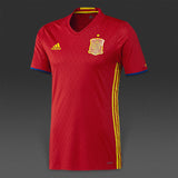 ADIDAS SERGIO RAMOS SPAIN AUTHENTIC MATCH HOME JERSEY EURO 2016 2