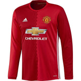 ADIDAS DAVID BECKHAM  MANCHESTER UNITED LONG SLEEVE HOME JERSEY 2016/17
