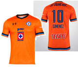 UA UNDER ARMOUR C. GIMENEZ CEMENTEROS CRUZ AZUL THIRD JERSEY 2015/16