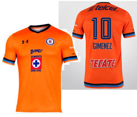 UA UNDER ARMOUR C. GIMENEZ CEMENTEROS CRUZ AZUL THIRD JERSEY 2015/16