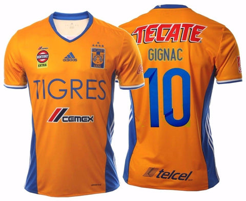 ADIDAS ANDRE PIERRE GIGNAC TIGRES UANL 5 STARS HOME JERSEY 2017 0