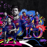 NIKE LIONEL MESSI FC BARCELONA UEFA CHAMPIONS LEAGUE YOUTH HOME JERSEY 2017/18 5