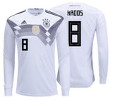 ADIDAS TONY KROOS GERMANY LONG SLEEVE HOME JERSEY FIFA WORLD CUP 2018