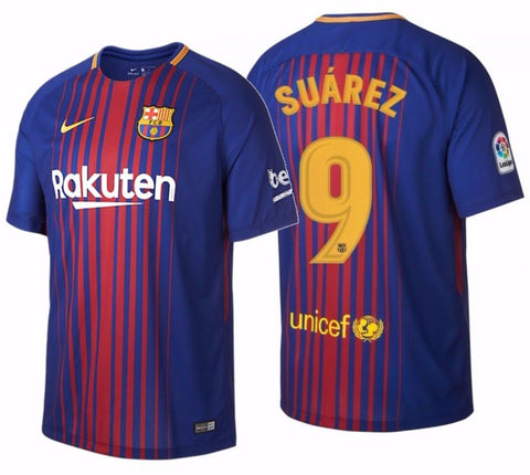 Nike Luis Suarez FC Barcelona Home Jersey 2017/18 847255-456