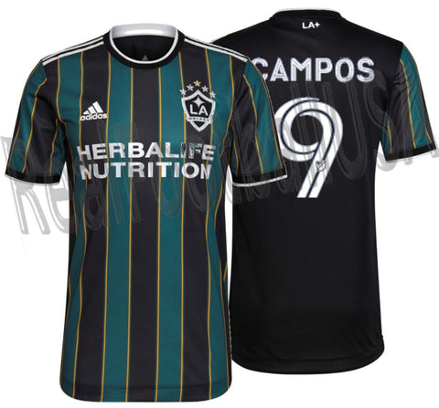 ADIDAS JORGE CAMPOS LA GALAXY AUTHENTIC MATCH AWAY JERSEY 2021 2022 1