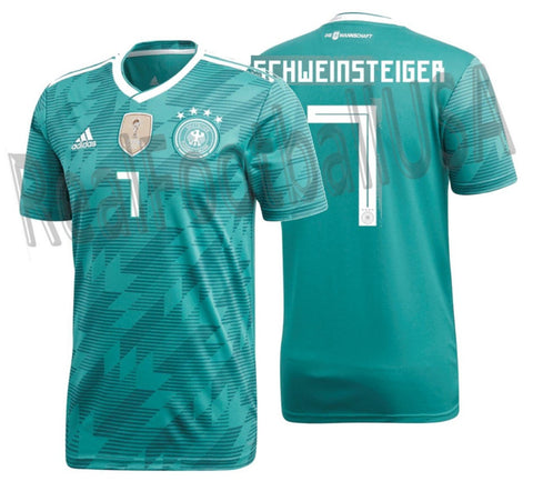 ADIDAS BASTIAN SCHWEINSTEIGER GERMANY AWAY JERSEY FIFA WORLD CUP 2018 1