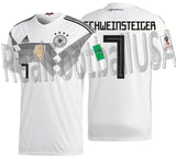 ADIDAS BASTIAN SCHWEINSTEIGER GERMANY HOME JERSEY FIFA WORLD CUP 2018 PATCHES 1