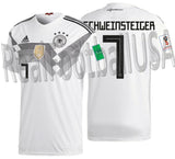 ADIDAS BASTIAN SCHWEINSTEIGER GERMANY HOME JERSEY FIFA WORLD CUP 2018 PATCHES 1