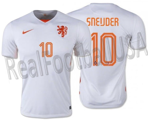 NIKE WESLEY SNEIJDER NETHERLANDS AWAY JERSEY 2015/16 0