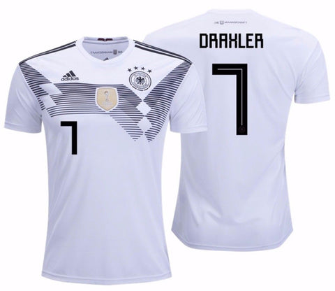 ADIDAS JULIAN DRAXLER GERMANY HOME JERSEY FIFA WORLD CUP 2018