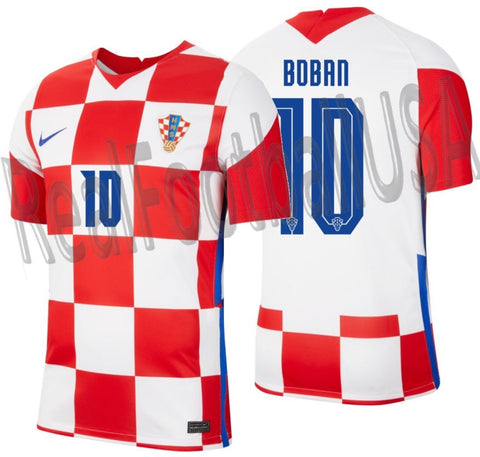 NIKE ZVONIMIR BOBAN CROATIA HOME JERSEY 2020 2021 1