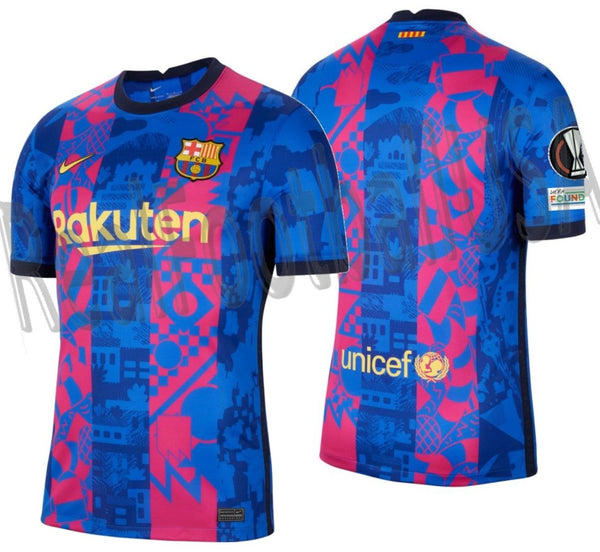 Youth Nike Lionel Messi Blue Barcelona 2020/21 Home Breathe Stadium Replica  Jersey