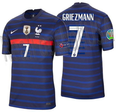 NIKE ANTOINE GRIEZMANN FRANCE HOME JERSEY EURO 2020 2021 1