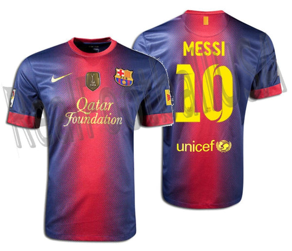 NIKE LIONEL MESSI FC BARCELONA YOUTH HOME JERSEY 2012/13 –