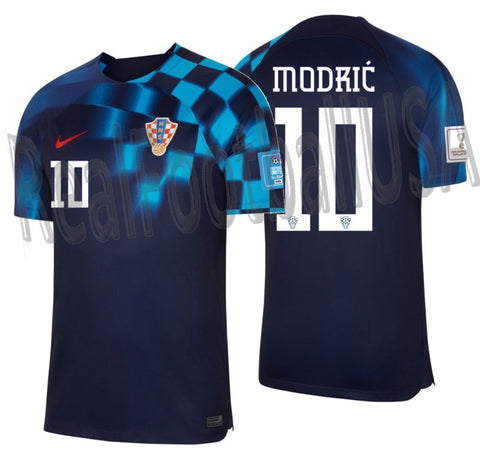 NIKE LUKA MODRIC CROATIA AWAY JERSEY FIFA WORLD CUP QATAR 2022 1