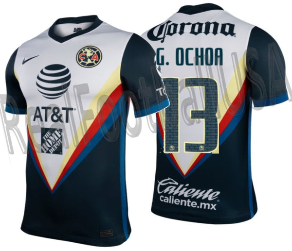 NIKE GUILLERMO OCHOA CLUB AMERICA AWAY JERSEY 2020/21