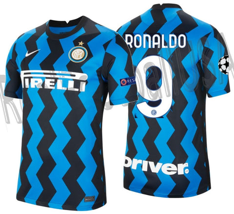 NIKE RONALDO INTER MILAN UEFA CHAMPIONS LEAGUE HOME JERSEY 2020/21 1