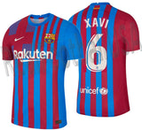 NIKE XAVI HERNANDEZ FC BARCELONA ADV VAPOR MATCH HOME JERSEY 2021/22 2