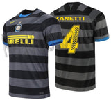 NIKE JAVIER ZANETTI INTER MILAN PIRELLI RACING LIMITED EDITION THIRD JERSEY 2020/21 1