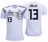 ADIDAS THOMAS MULLER GERMANY HOME JERSEY FIFA WORLD CUP 2018
