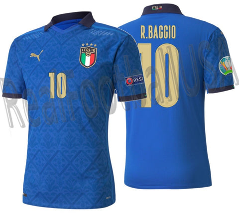 PUMA ROBERTO BAGGIO ITALY AUTHENTIC MATCH HOME JERSEY 2020 21 1