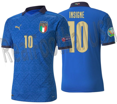 PUMA LORENZO INSIGNE ITALY AUTHENTIC MATCH HOME JERSEY 2020 21 1